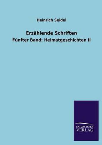 Cover image for Erzahlende Schriften