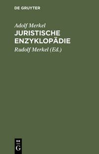 Cover image for Juristische Enzyklopadie