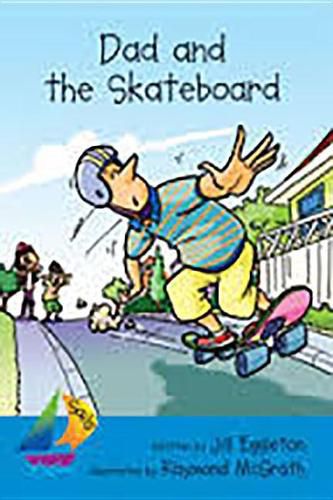 Cover image for Dad and the Skateboard: Leveled Reader
