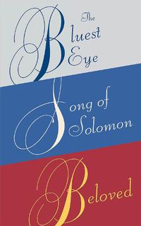 Cover image for Toni Morrison Box Set: The Bluest Eye, Song of Solomon, Beloved