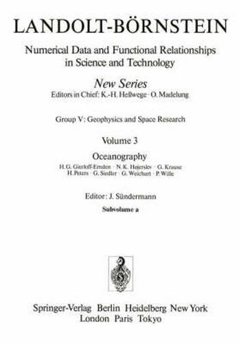 Cover image for Oceanography