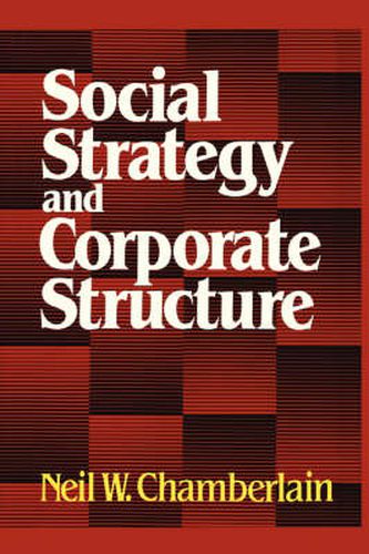 Cover image for Social Strategy & Corporate Structure