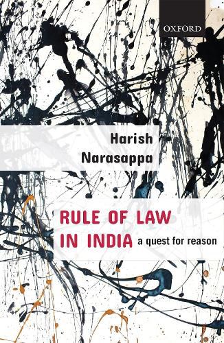 Cover image for Rule of Law in India: A Quest for Reason