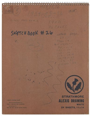 Cover image for Ellsworth Kelly: Sketchbook #26