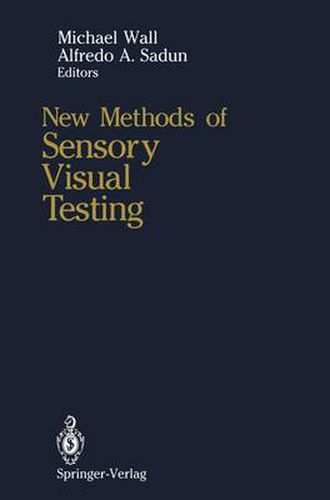 Cover image for New Methods of Sensory Visual Testing