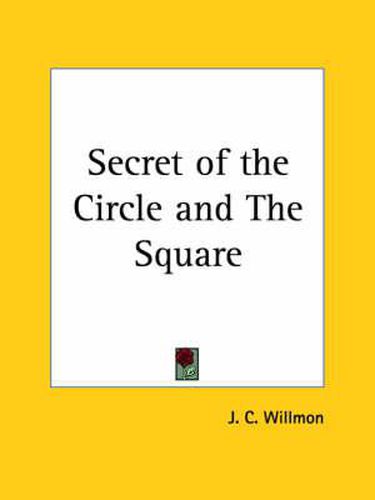 Cover image for Secret of the Circle and the Square (1905)