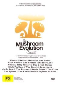 Cover image for Mushroom Evolution Concert 3dvd