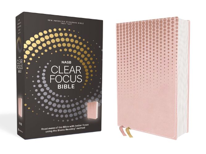 Cover image for NASB, Clear Focus Bible, Leathersoft, Pink