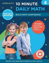 Cover image for 10 Minute Daily Math Grade 4