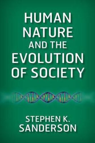 Cover image for Human Nature and the Evolution of Society