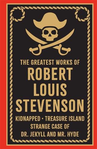 Cover image for Greatest Works of Robert Louis Stevenson (Deluxe Hardbound Edition)