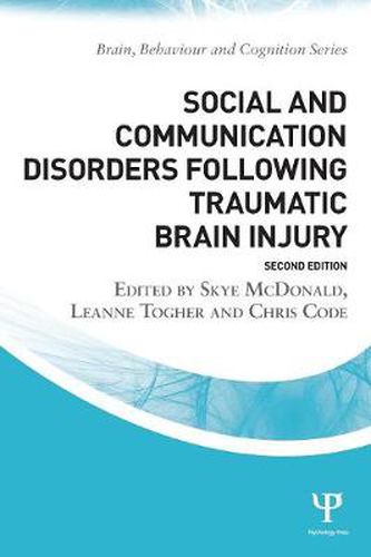 Cover image for Social and Communication Disorders Following Traumatic Brain Injury