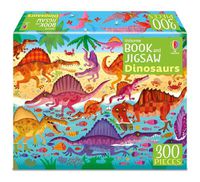Cover image for Usborne Book and Jigsaw Dinosaurs