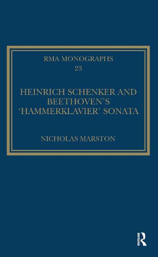 Cover image for Heinrich Schenker and Beethoven's 'Hammerklavier' Sonata