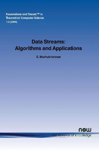 Cover image for Data Streams: Algorithms and Applications