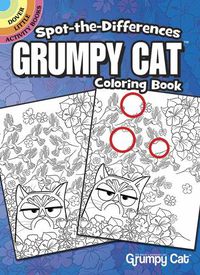 Cover image for Spot-the-Differences Grumpy Cat Coloring Book