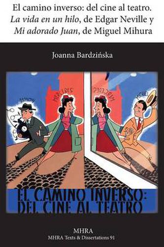 Cover image for El Camino Inverso: del Cine Al Teatro. 'la Vida En Un Hilo', de Edgar Neville y 'mi Adorado Juan', de Miguel Mihura