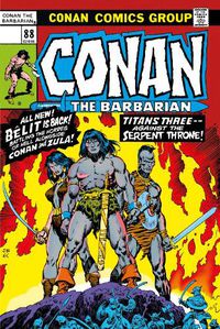 Cover image for Conan The Barbarian: The Original Comics Omnibus Vol.4