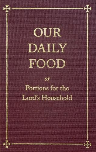 Cover image for Our Daily Food