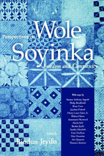 Cover image for Perspectives on Wole Soyinka: Freedom and Complexity