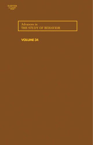 Advances in the Study of Behavior