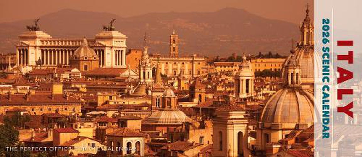 Cover image for Italy 2026 Panoramic 15 X 6.5 Wall Calendar