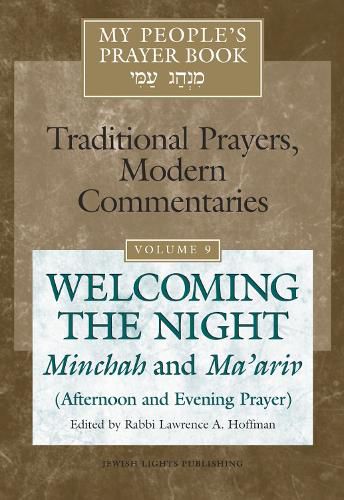 Cover image for My People's Prayer Book Vol 9: Welcoming the Night