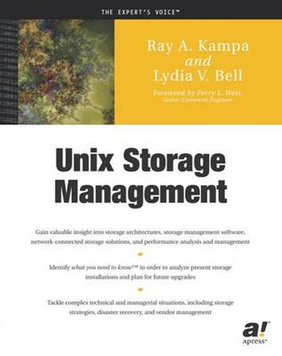 Cover image for Unix Storage Management