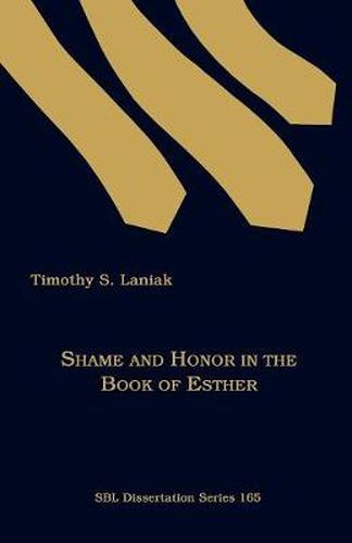 Cover image for Shame and Honor in the Book of Esther