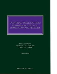 Cover image for Contractual Duties
