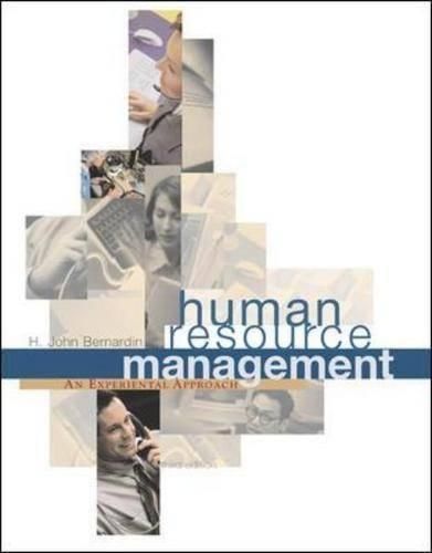 Cover image for Human Resource Management: An Experiential Approach