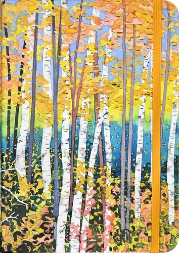 Cover image for Aspen Forest Journal (Deluxe Binding with Gold Gilded Pages)