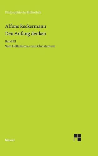 Cover image for Den Anfang denken