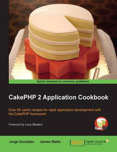 Cover image for CakePHP 2 Application Cookbook