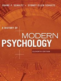 Cover image for A History of Modern Psychology