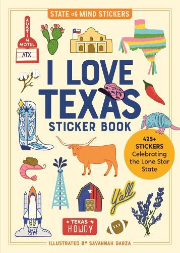 Cover image for I Love Texas Sticker Book