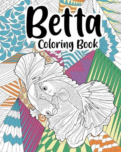 Cover image for Betta Coloring Book
