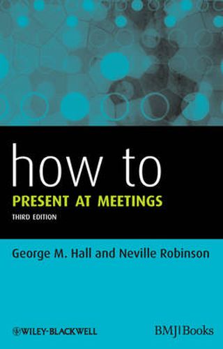 Cover image for How to Present at Meetings