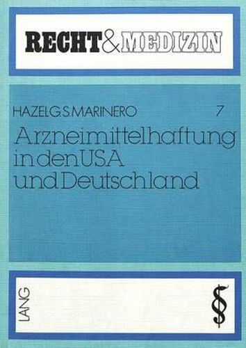 Cover image for Arzneimittelhaftung in Den USA Und Deutschland