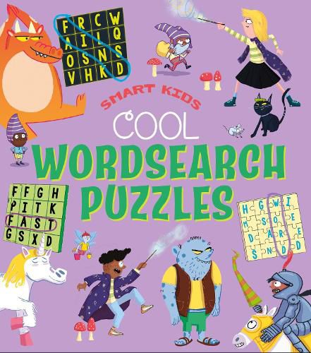 Cover image for Smart Kids: Cool Wordsearch Puzzles