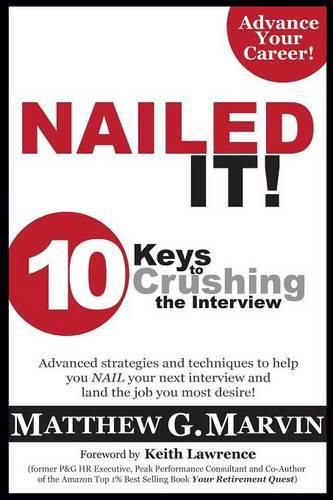 Cover image for NAILED IT! 10 Keys to Crushing the Interview
