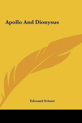 Apollo and Dionysus