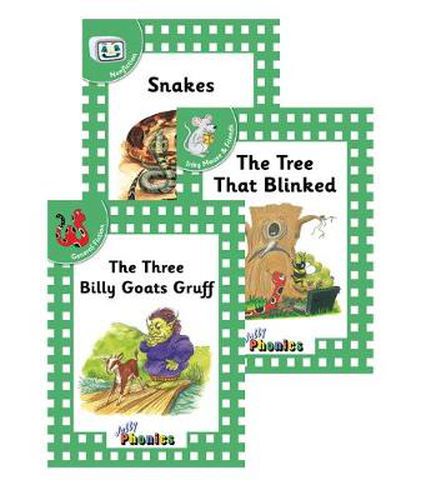 Jolly Phonics Readers, Complete Set Level 3: In Precursive Letters (British English edition)