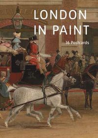 Cover image for London in Paint: A Book of Postcard