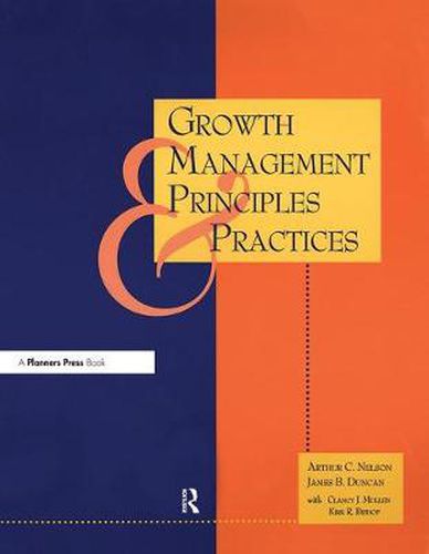 Growth Management Principles and Practices