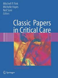 Cover image for Classic Papers in Critical Care