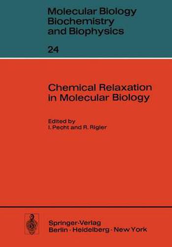 Cover image for Chemical Relaxation in Molecular Biology