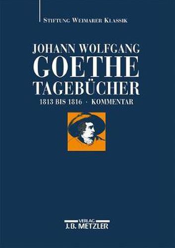 Cover image for Johann Wolfgang Goethe: Tagebucher: Band V,2 Kommentar (1813-1816)