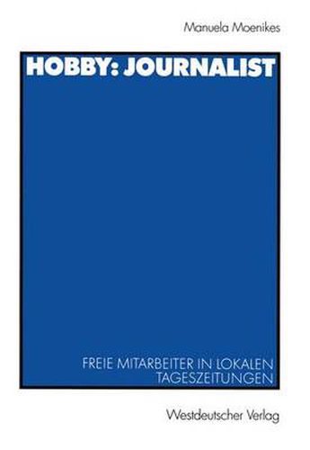 Cover image for Hobby: Journalist