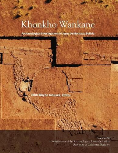 Cover image for Khonkho Wankane: Archaeological Investigations in Jesus de Machaca, Bolivia